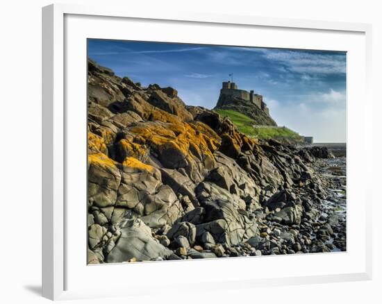 Europe, England, Northumberland, Holy Island, Lindisfarne Castle-Mark Sykes-Framed Photographic Print