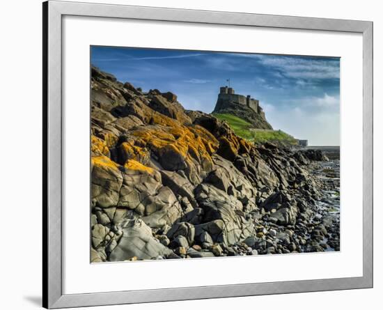 Europe, England, Northumberland, Holy Island, Lindisfarne Castle-Mark Sykes-Framed Photographic Print