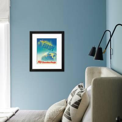 Europe Fly Canadian Pacific Air Lines Giclee Print By Peter