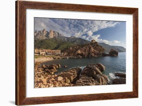 Europe, France, Corsica, Calanche, Bay of Postage-Gerhard Wild-Framed Photographic Print
