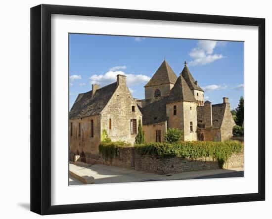 Europe, France, Dordogne, St Genies; the Chateau of St Genies-Nick Laing-Framed Photographic Print