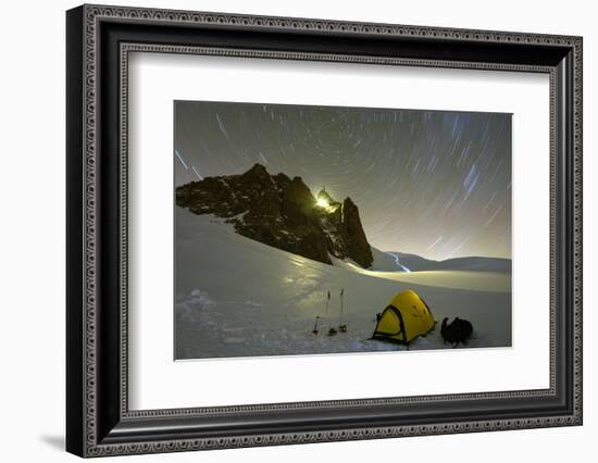 Europe, France, Haute Savoie, Rhone Alps, Chamonix-Christian Kober-Framed Photographic Print