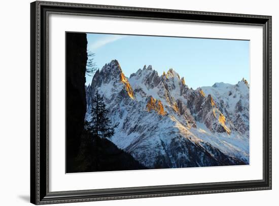 Europe, France, Haute Savoie, Rhone Alps, Chamonix,-Christian Kober-Framed Photographic Print