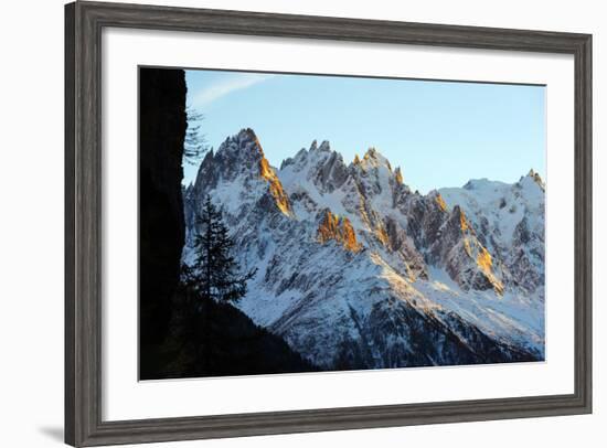 Europe, France, Haute Savoie, Rhone Alps, Chamonix,-Christian Kober-Framed Photographic Print