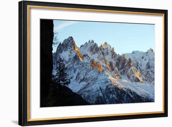 Europe, France, Haute Savoie, Rhone Alps, Chamonix,-Christian Kober-Framed Photographic Print