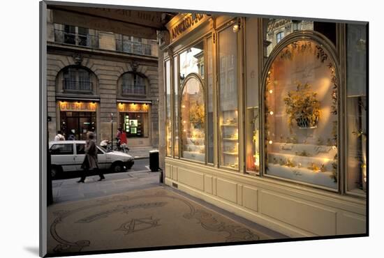 Europe, France, Paris. Rue Castogione. Annick Goutal boutique-David Barnes-Mounted Photographic Print