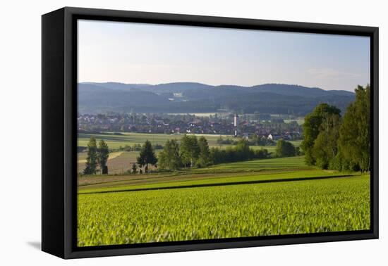 Europe, Germany, Bavaria, Upper Palatinate, R?tz, Local Overview-Chris Seba-Framed Premier Image Canvas