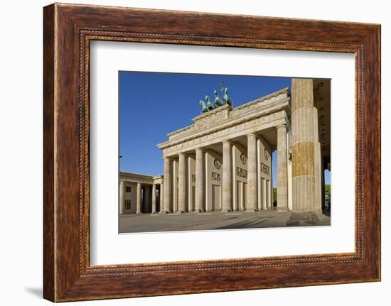 Europe, Germany, Berlin, the Brandenburg Gate-Chris Seba-Framed Photographic Print