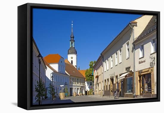 Europe, Germany, Brandenburg, Spreewald (Spree Forest), L?bbenau-Chris Seba-Framed Premier Image Canvas