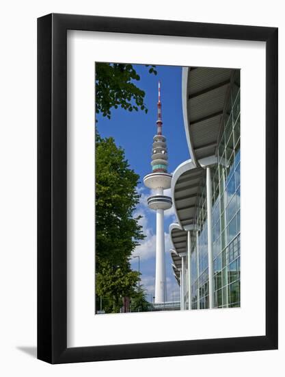 Europe, Germany, Hanseatic Town, Hamburg, Television Tower-Chris Seba-Framed Photographic Print
