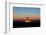 Europe, Germany, Lower Saxony, Deep Drilling Plant, Sunrise-Chris Seba-Framed Photographic Print