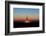 Europe, Germany, Lower Saxony, Deep Drilling Plant, Sunrise-Chris Seba-Framed Photographic Print