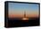 Europe, Germany, Lower Saxony, Deep Drilling Plant, Sunrise-Chris Seba-Framed Premier Image Canvas