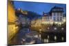 Europe, Germany Monschau - Christmas In The Typical Village Of Monschau-Aliaume Chapelle-Mounted Photographic Print