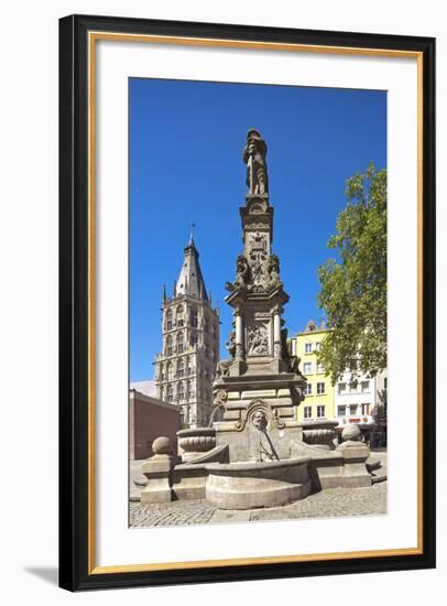 Europe, Germany, North Rhine-Westphalia, Cologne, Old Town-Chris Seba-Framed Photographic Print