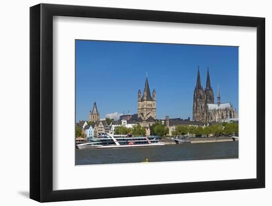 Europe, Germany, North Rhine-Westphalia, Cologne, Old Town-Chris Seba-Framed Photographic Print