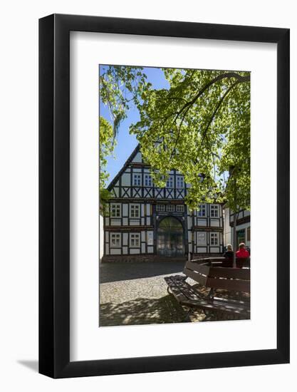 Europe, Germany, North Rhine-Westphalia, District Hšxter, Beverungen-Chris Seba-Framed Photographic Print