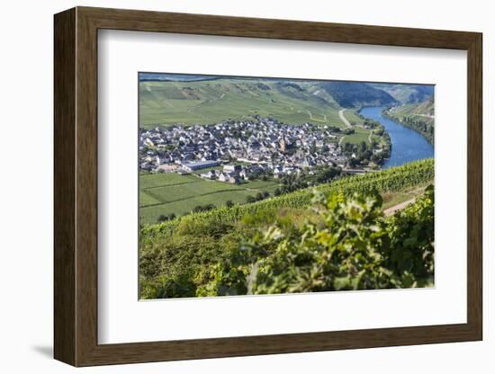 Europe, Germany, Rhineland-Palatinate, Roman Wine Road-Udo Bernhart-Framed Photographic Print