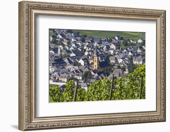 Europe, Germany, Rhineland-Palatinate, Roman Wine Road-Udo Bernhart-Framed Photographic Print