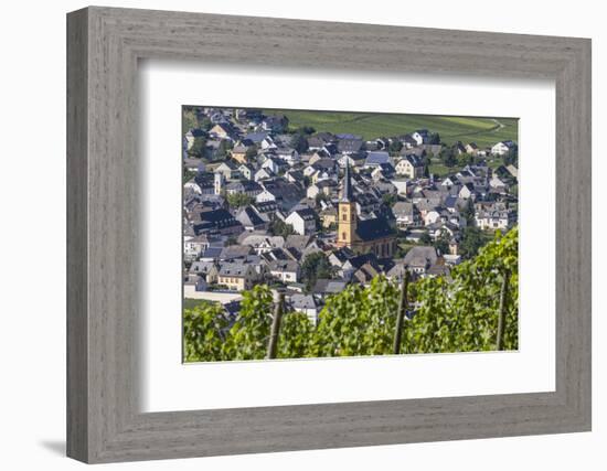 Europe, Germany, Rhineland-Palatinate, Roman Wine Road-Udo Bernhart-Framed Photographic Print