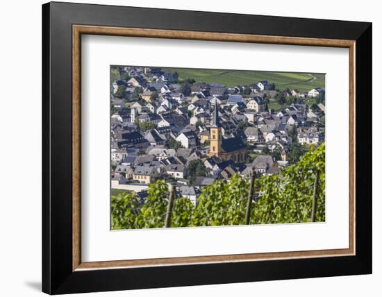 Europe, Germany, Rhineland-Palatinate, Roman Wine Road-Udo Bernhart-Framed Photographic Print