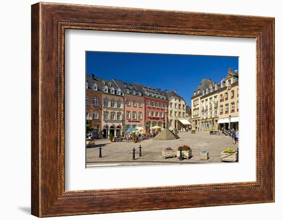 Europe, Grand Duchy of Luxembourg, Echternach, Market Square-Chris Seba-Framed Photographic Print