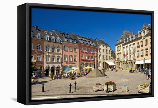 Europe, Grand Duchy of Luxembourg, Echternach, Market Square-Chris Seba-Framed Premier Image Canvas