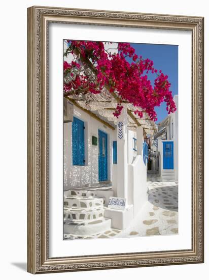 Europe, Greece, Cyklades, Mykonos, Part of the Cyclades Island Group in the Aegean Sea-Christian Heeb-Framed Premium Photographic Print