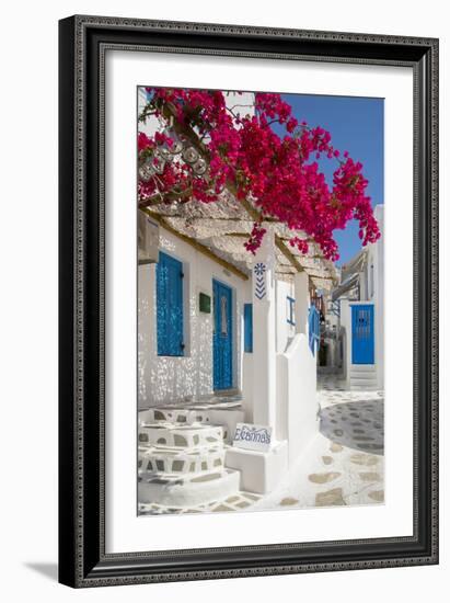 Europe, Greece, Cyklades, Mykonos, Part of the Cyclades Island Group in the Aegean Sea-Christian Heeb-Framed Premium Photographic Print