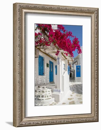 Europe, Greece, Cyklades, Mykonos, Part of the Cyclades Island Group in the Aegean Sea-Christian Heeb-Framed Photographic Print