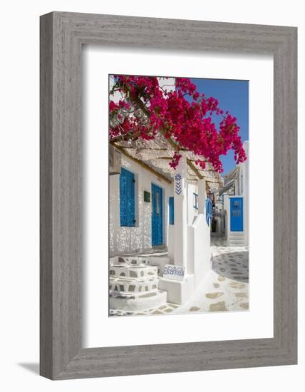 Europe, Greece, Cyklades, Mykonos, Part of the Cyclades Island Group in the Aegean Sea-Christian Heeb-Framed Photographic Print