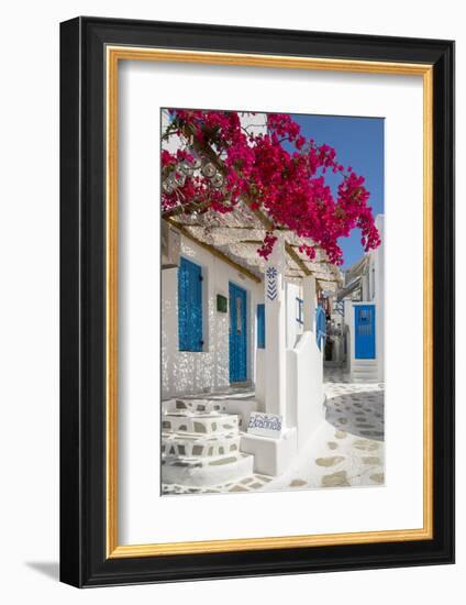 Europe, Greece, Cyklades, Mykonos, Part of the Cyclades Island Group in the Aegean Sea-Christian Heeb-Framed Photographic Print