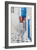 Europe, Greece, Cyklades, Mykonos, Part of the Cyclades Island Group in the Aegean Sea-Christian Heeb-Framed Photographic Print