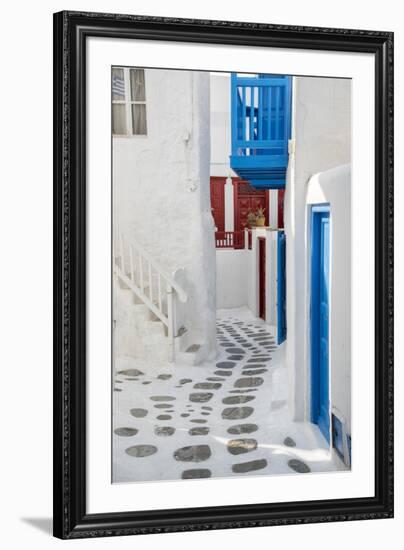 Europe, Greece, Cyklades, Mykonos, Part of the Cyclades Island Group in the Aegean Sea-Christian Heeb-Framed Photographic Print