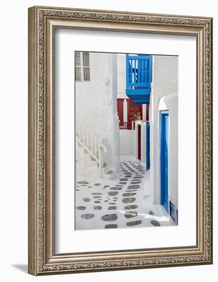 Europe, Greece, Cyklades, Mykonos, Part of the Cyclades Island Group in the Aegean Sea-Christian Heeb-Framed Photographic Print