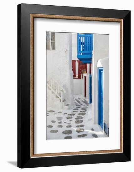 Europe, Greece, Cyklades, Mykonos, Part of the Cyclades Island Group in the Aegean Sea-Christian Heeb-Framed Photographic Print