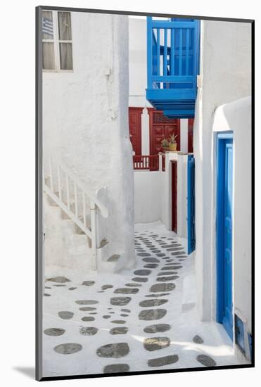 Europe, Greece, Cyklades, Mykonos, Part of the Cyclades Island Group in the Aegean Sea-Christian Heeb-Mounted Photographic Print