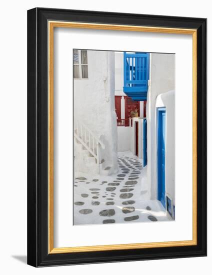 Europe, Greece, Cyklades, Mykonos, Part of the Cyclades Island Group in the Aegean Sea-Christian Heeb-Framed Photographic Print