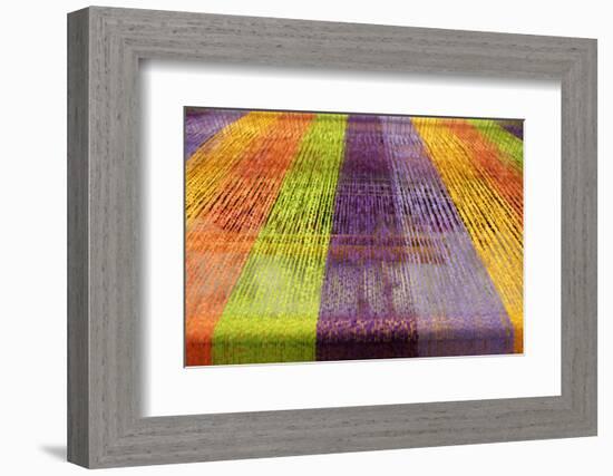 Europe, Ireland, Avoca. Avoca Handweavers Mill, County Wicklow. Colorful Wool Yarns.-Kymri Wilt-Framed Photographic Print