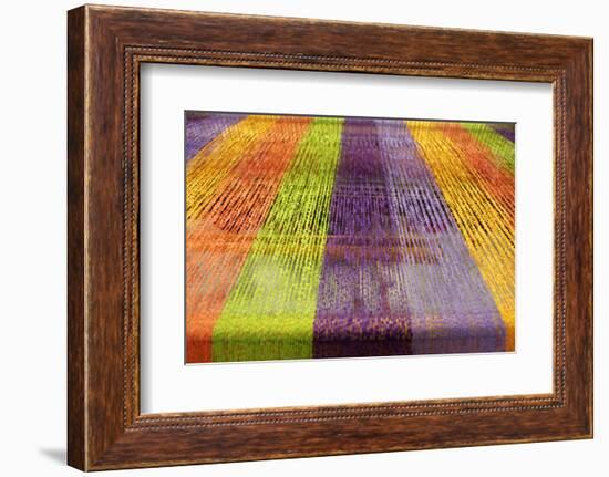 Europe, Ireland, Avoca. Avoca Handweavers Mill, County Wicklow. Colorful Wool Yarns.-Kymri Wilt-Framed Photographic Print