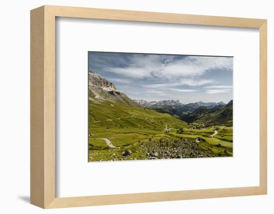 Europe, Italy, Alps, Dolomites, Mountains, Pordoi Pass-Mikolaj Gospodarek-Framed Photographic Print