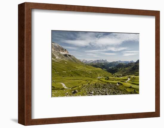 Europe, Italy, Alps, Dolomites, Mountains, Pordoi Pass-Mikolaj Gospodarek-Framed Photographic Print