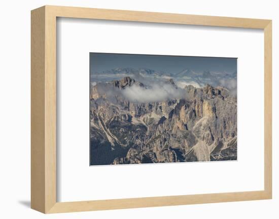 Europe, Italy, Alps, Dolomites, Mountains, Trentino-Alto Adige/Südtirol, View from Sass Pordoi-Mikolaj Gospodarek-Framed Photographic Print