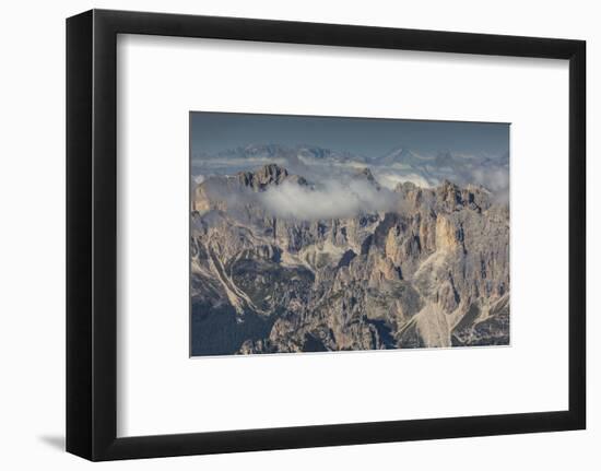 Europe, Italy, Alps, Dolomites, Mountains, Trentino-Alto Adige/Südtirol, View from Sass Pordoi-Mikolaj Gospodarek-Framed Photographic Print