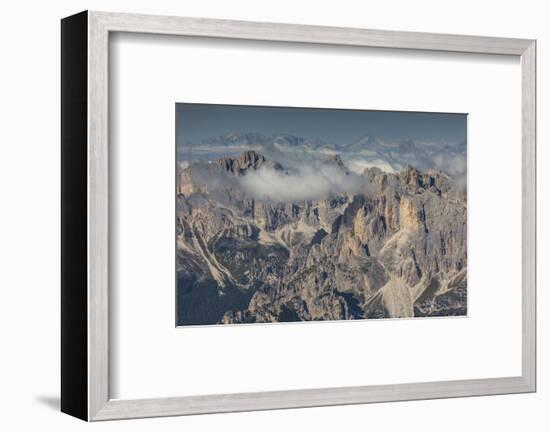 Europe, Italy, Alps, Dolomites, Mountains, Trentino-Alto Adige/Südtirol, View from Sass Pordoi-Mikolaj Gospodarek-Framed Photographic Print