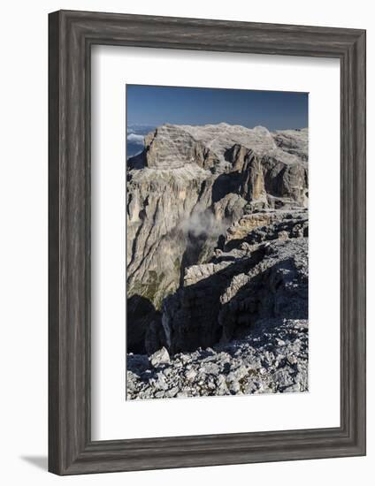 Europe, Italy, Alps, Dolomites, Mountains, Trentino-Alto Adige/Südtirol, View from Sass Pordoi-Mikolaj Gospodarek-Framed Photographic Print