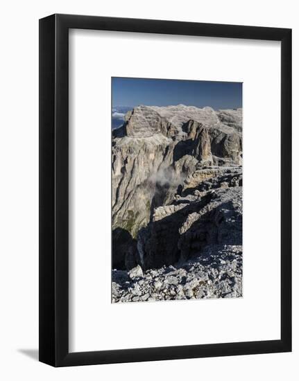 Europe, Italy, Alps, Dolomites, Mountains, Trentino-Alto Adige/Südtirol, View from Sass Pordoi-Mikolaj Gospodarek-Framed Photographic Print