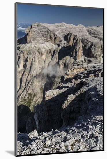 Europe, Italy, Alps, Dolomites, Mountains, Trentino-Alto Adige/Südtirol, View from Sass Pordoi-Mikolaj Gospodarek-Mounted Photographic Print