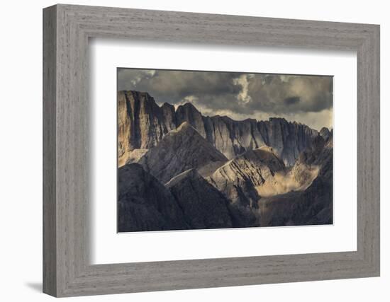 Europe, Italy, Alps, Dolomites, Mountains,  Trentino / Veneto, Marmolada, Col Margherita Park-Mikolaj Gospodarek-Framed Photographic Print