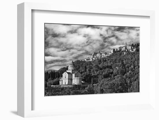 Europe, Italy, Montepulciano. Church of San Biagio at Foot of Town-Jaynes Gallery-Framed Photographic Print